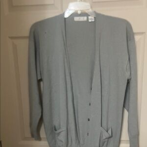 TSE Light Gray Cashmere Sweater